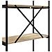 Libreria rovere sonoma 80 x 30 x 146 cm Legno multistrato - Foto miniatura 9