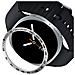 Anello Della Lunetta In Acciaio Inossidabile Compatibile Con Samsung Galaxy Watch8 40mm - Migliora Lo Stile Del Tuo Orologio Black+sliver 40 Mm - Foto miniatura 2