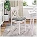 Cuscini per Seduta 4 pcs Grigio chiaro 40 x 40 cm - Foto miniatura 4
