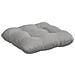 Cuscini per Seduta 4 pcs Grigio chiaro 40 x 40 cm - Foto miniatura 5