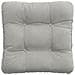Cuscini per Seduta 4 pcs Grigio chiaro 40 x 40 cm - Foto miniatura 7