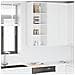 Armadio pensile Riga Bianco 40 x 29,5 x 100 cm - Foto miniatura 2