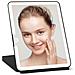 Specchio Per Trucco A Led - Specchio Da Tavolo Con Luce, Portatile E Pieghevole Black - Foto miniatura 1