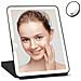 Specchio Per Trucco A Led - Specchio Da Tavolo Con Luce, Portatile E Pieghevole Black - Foto miniatura 2
