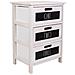 Cassettiera In Legno Bianco 40x29x58h - Foto miniatura 1