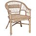 Sedia Impilabile Naturale 60 x 60 x 81 cm Rattan - Foto miniatura 1