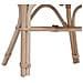 Sedia Impilabile Naturale 60 x 60 x 81 cm Rattan - Foto miniatura 8