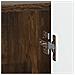 Armadio da Notte 2 pcs Rovere Fumo 43 x 34,5 x 52 cm - Foto miniatura 9