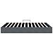 Letto con Contenitore Grigio Scuro 153 x 203 cm Velluto - Foto miniatura 8