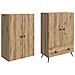 Set di armadi 2 pcs Rovere Artigianale Legno ingegnerizzato - Foto miniatura 3