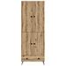 Set di armadi 2 pcs Rovere Artigianale Legno ingegnerizzato - Foto miniatura 4