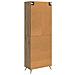 Set di armadi 2 pcs Rovere Artigianale Legno ingegnerizzato - Foto miniatura 6