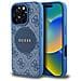 Custodia Per Iphone 16 Pro, Blu Guess Magsafe - Foto miniatura 1