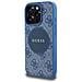 Custodia Per Iphone 16 Pro, Blu Guess Magsafe - Foto miniatura 2