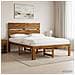 Letto matrimoniale con testiera ROSTOCK Naturale 140 x 190 cm - Foto miniatura 10