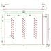 I-CASE TRAY-1 - Mensola per Rack 19'' 350 mm 1U Grigia 2 punti - Foto miniatura 3