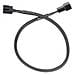 PWM fan extension cable, 4-pin PWM, 4-pin PWM, Maschio / femmina, Nero, 0,3m, PWM & 3-pin fans. - Foto miniatura 1