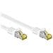 ICOC R7-7SS-100-WH - Cavo Patch Cat. 7 Plug RJ45 6A S / FTP LSZH 10m Bianco - Foto miniatura 2
