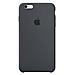 Custodia in Silicone per iPhone 6S Plus Antracite - Foto miniatura 1