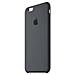 Custodia in Silicone per iPhone 6S Plus Antracite - Foto miniatura 3