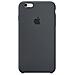 Custodia in Silicone per iPhone 6S Plus Antracite - Foto miniatura 13