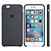 Custodia in Silicone per iPhone 6S Plus Antracite - Foto miniatura 12