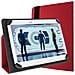 Custodia A Libro Rossa Funzione Supporto Per Tablet 10 Pollici - Foto miniatura 1
