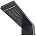 Sistema Pannello Doccia In Alluminio Nero Opaco - Foto miniatura 6