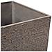 Vaso Rettangolare Per Interno Ed Esterno Marrone Scuro 35x35x70cm Gaza - Foto miniatura 32