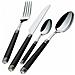 Servizio Posate 50 Pz. ""dorico"" Nero - Foto miniatura 1