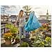 Gardena Città Giardinaggio Forma modello tappetino per piante, nero, turchese, XL - Foto miniatura 2