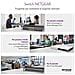 GS324P-100EUS Switch Unmanaged PoE+ Gigabit Ethernet 24 Porte, GS324P, con 16 PoE+ a 190 W, Desktop / Montaggio a Parete - Foto miniatura 5