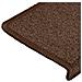 Tappetini per Scale in Moquette 15 pz 65x21x4 cm Marroni - Foto miniatura 6