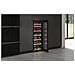 Cantinetta Vino HWS 77 GDAU1 Capacità 77 Bottiglie Classe G Colore Nero - Foto miniatura 10