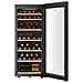 Cantinetta Vino HWS 77 GDAU1 Capacità 77 Bottiglie Classe G Colore Nero - Foto miniatura 4