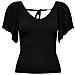 Leelo S / s Back Pullover Knt Noos T-shirt Manica Corta Donna Taglia S - Foto miniatura 3
