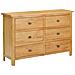 Cassettiera 105x33,5x73 cm in Legno Massello di Rovere - Foto miniatura 1