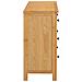 Cassettiera 105x33,5x73 cm in Legno Massello di Rovere - Foto miniatura 4
