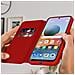 Custodia Xiaomi Redmi Note 10 5g E Poco M3 Pro Portafoglio Supporto Video Rossa - Foto miniatura 4