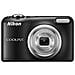 Kit Fotocamera Digitale Compatta Coolpix A10 Nero Sensore CCD 16.1 Mpx HD + Custodia Nera  - Foto miniatura 2