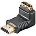 A 339 GA (HDMI 19pin F / HDMI 19pin M) HDMI 19pin HDMI 19pin Nero cavo di interfaccia e adattatore - Foto miniatura 2