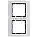 Berker 10123004 Rahmen 2fach B. 3 Alu / anthrazit (10123004)  - Foto miniatura 1