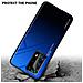 Custodia Compatibile Con Huawei P40 Pro+ In Blu - Nero - Coperchio Protettivo Bicolore In Vetro Temperato E Silicone Tpu - Foto miniatura 4