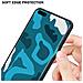 Custodia Compatibile Con Huawei P40 Pro+ In Blu - Nero - Coperchio Protettivo Bicolore In Vetro Temperato E Silicone Tpu - Foto miniatura 5