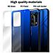 Custodia Compatibile Con Huawei P40 Pro+ In Blu - Nero - Coperchio Protettivo Bicolore In Vetro Temperato E Silicone Tpu - Foto miniatura 7