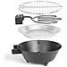 Barbecue Elettrico Freestanding 30cm 1250w Nero - Doc267 - Foto miniatura 3