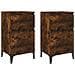 Comodini 2pz Rovere Fumo 40x35x70 Cm - Foto miniatura 2