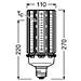 Lampadina Led Ip65 Ledvance E40 Trasparente 90w 11700lm 2700k Ip65 360° [lv-4099854040801] - Foto miniatura 4