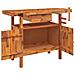 Banco Lavoro Cassetto E Morse 92x48x83 Cm Legno Massello Acacia - Foto miniatura 3