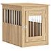 Gabbia Cani Da Arredamento Rovere Sonoma 55x75x65cm Multistrato - Foto miniatura 1
